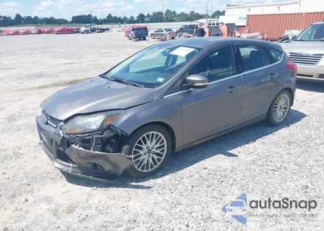 2014 Ford Focus Titanium from USA, damaged, VIN 1FADP3N26EL417577